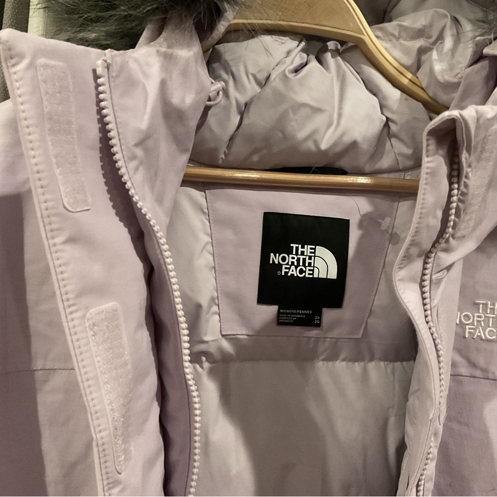 🆕 North Face ARCTIC PARKA Down Black Removable Fur Hood Wind Water Proof 1X NWT - Picture 6 of 14